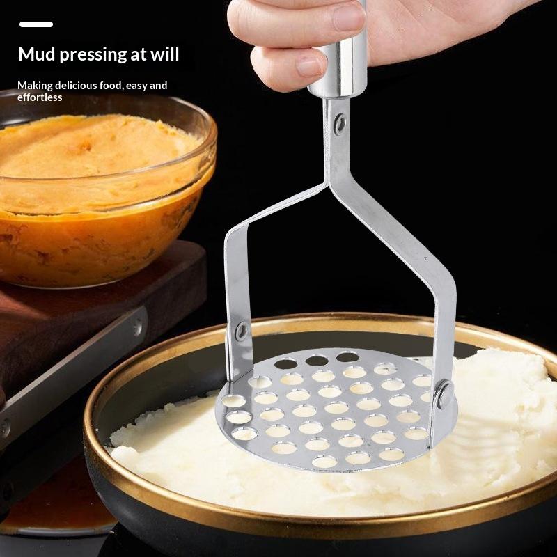 Baby Food Masher - Écrase-pommes en acier inoxydable durable et