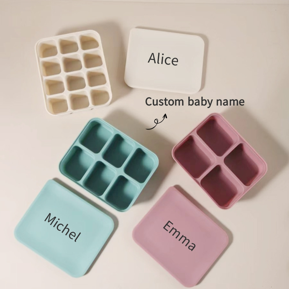 Puree Baby Food - Plateau de congélation personnalisé pour aliments