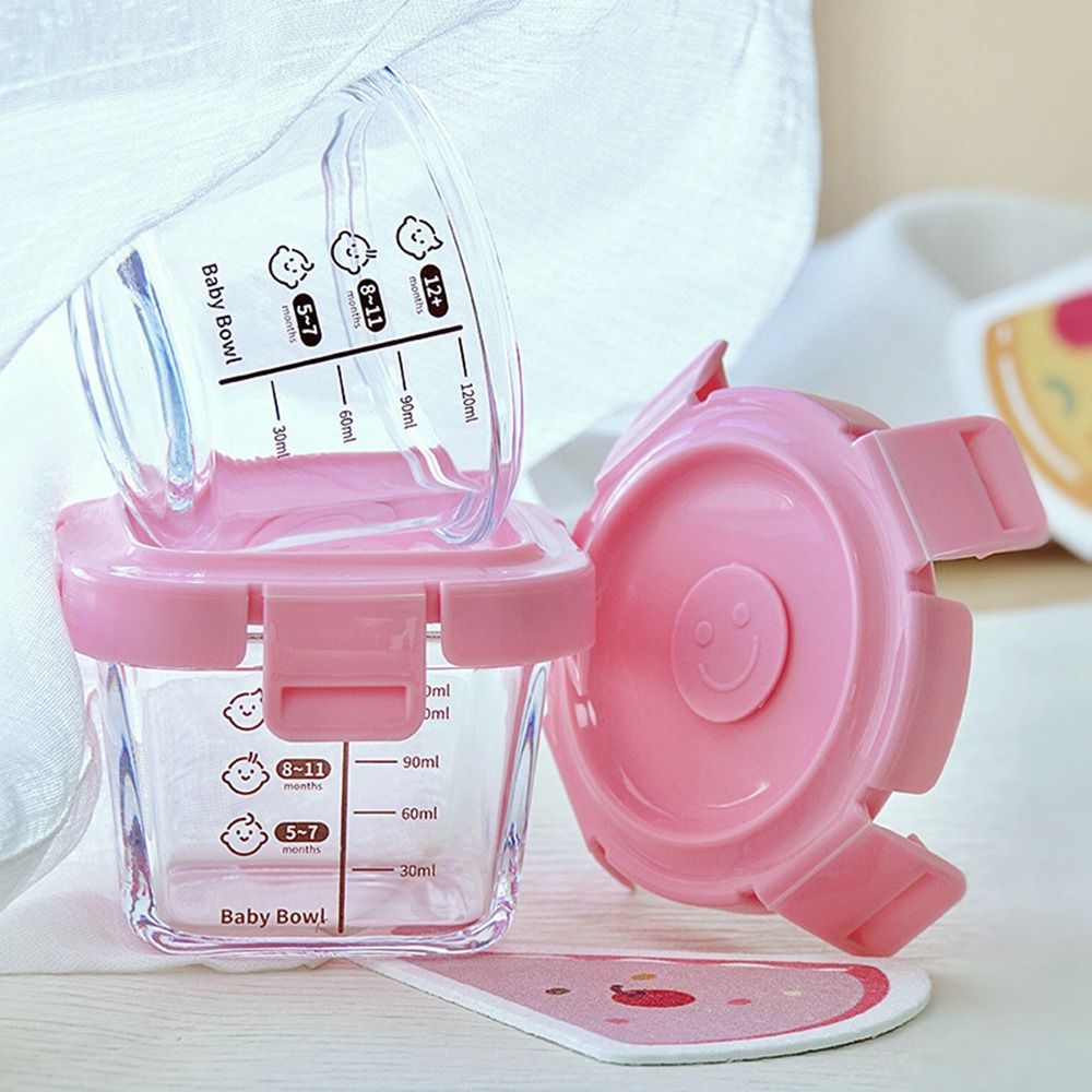 Baby Food Glass Jar - Boîte de rangement des aliments en