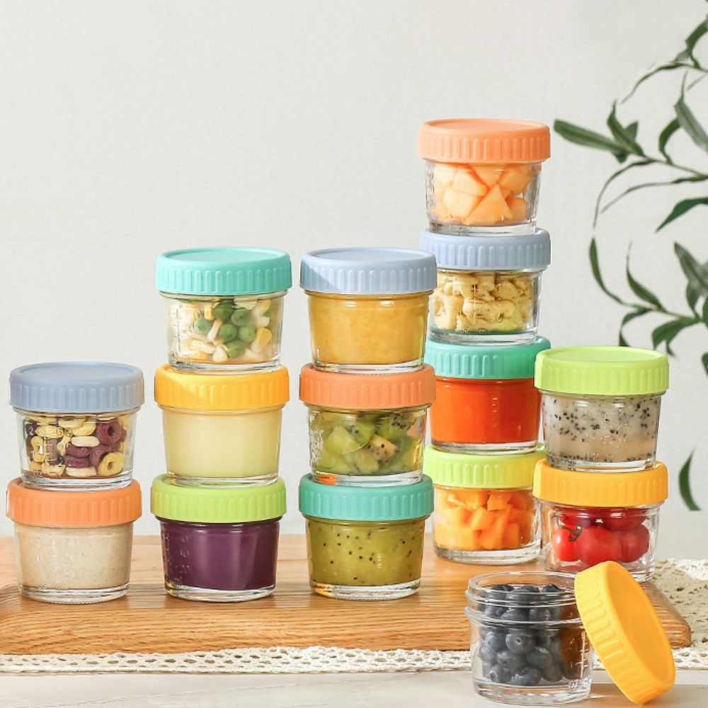 Baby Food Glass Jar - Pot de nourriture pour bébé en