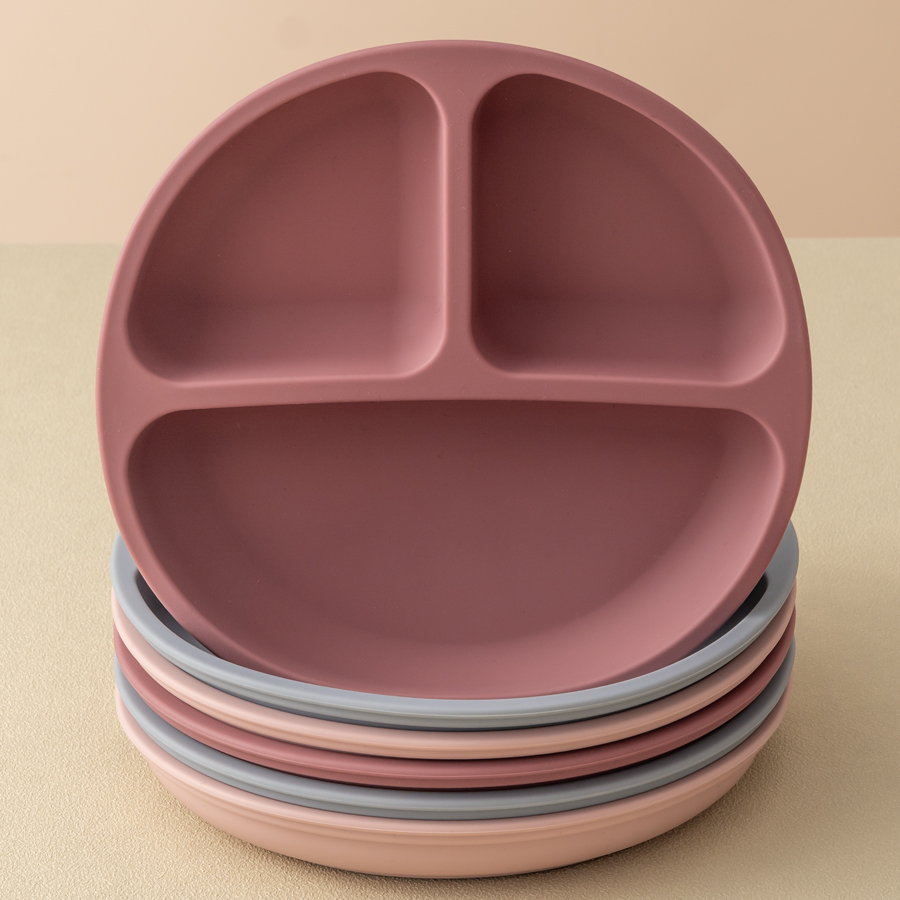 Baby Food Chart - Assiette à manger en Silicone pour