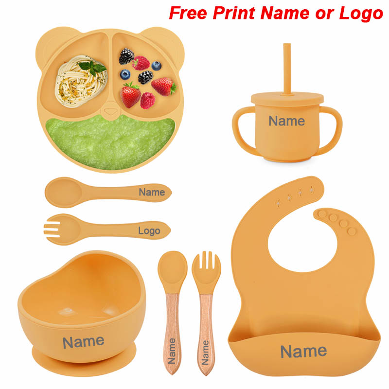 Baby Food Pouches - Ensemble d'Alimentation en Silicone pour Bébé,