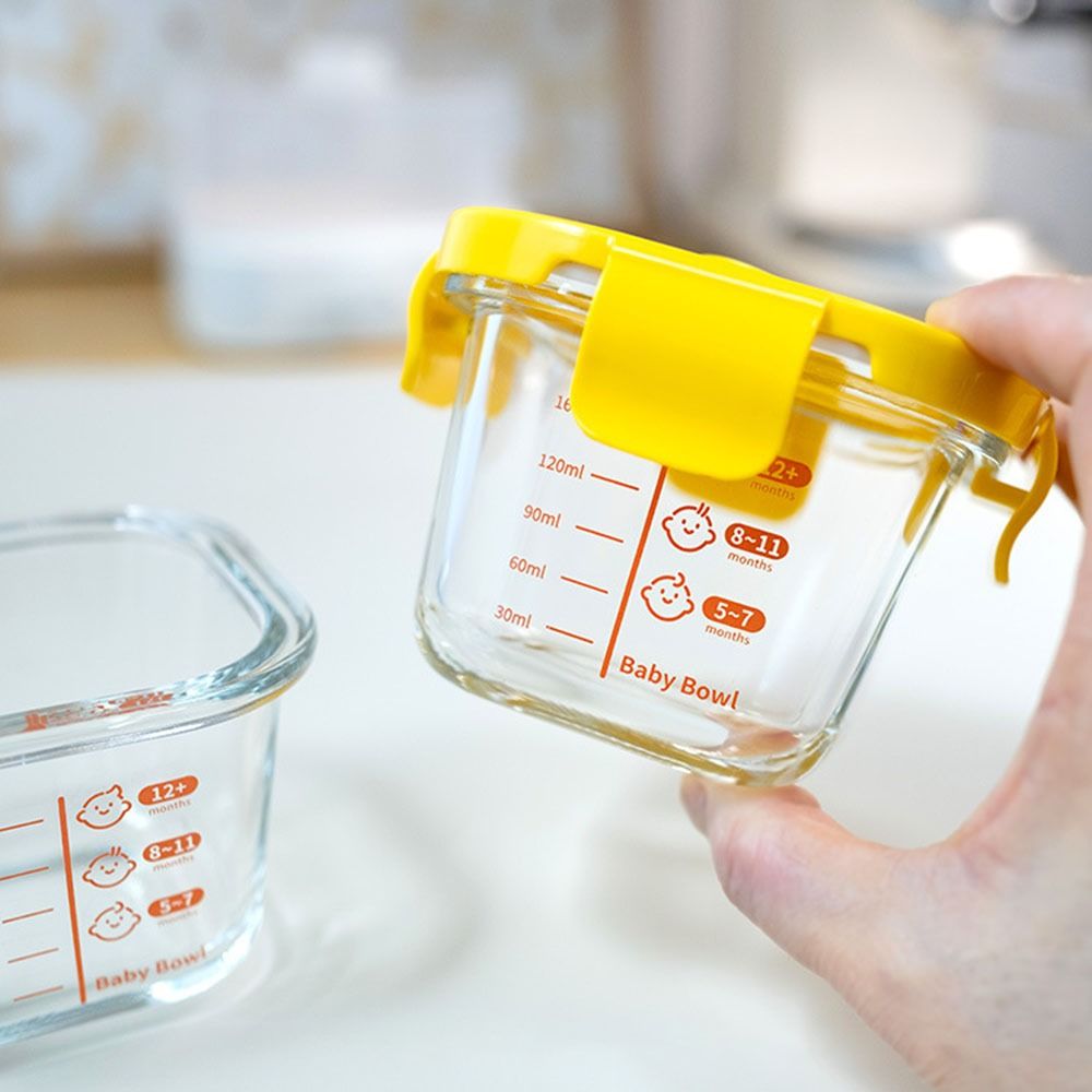 Baby Food Glass Jar - Nouveau pot de conservation alimentaire en