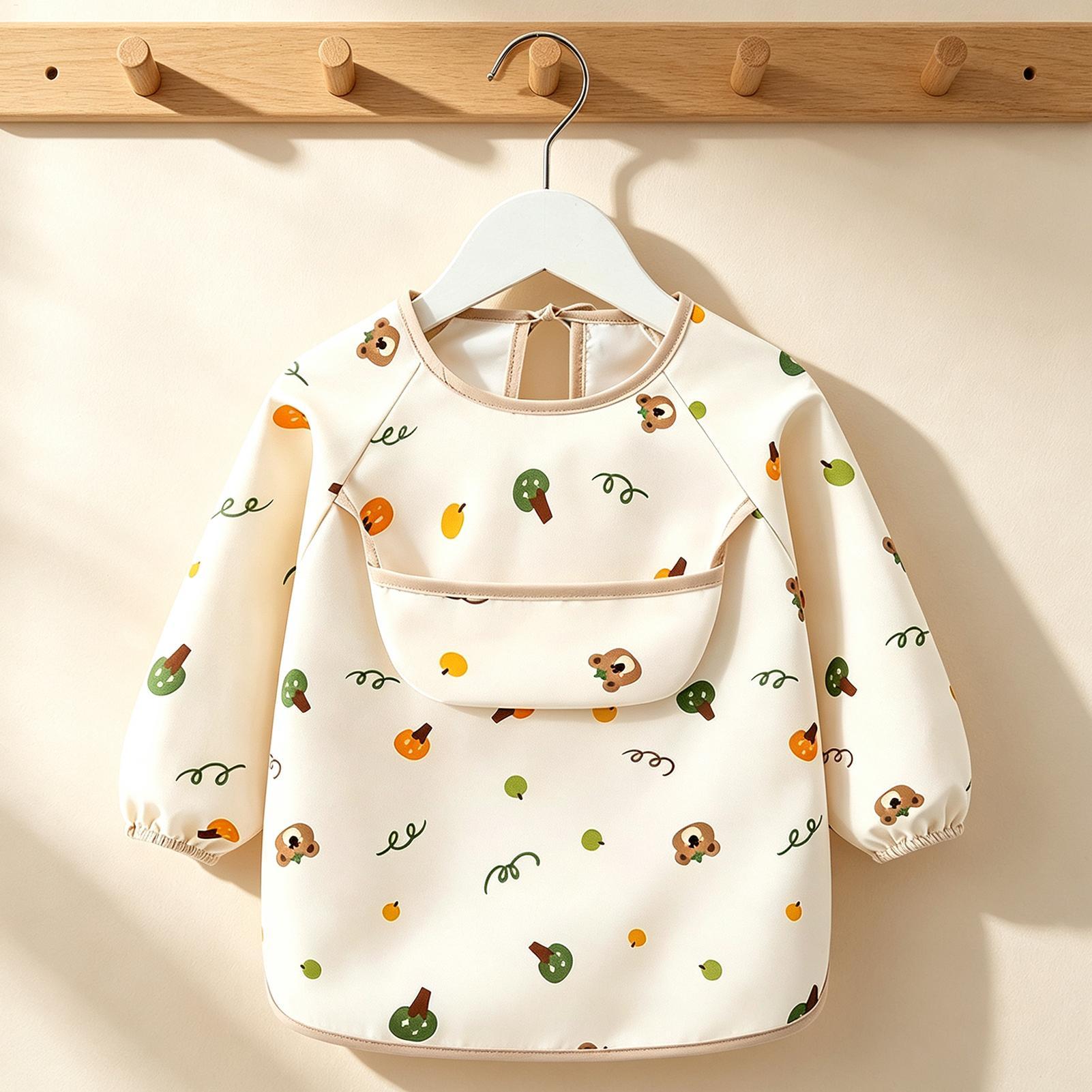 Baby Food In Restaurant - Bavoir d'alimentation pour enfants, doux, réglable,