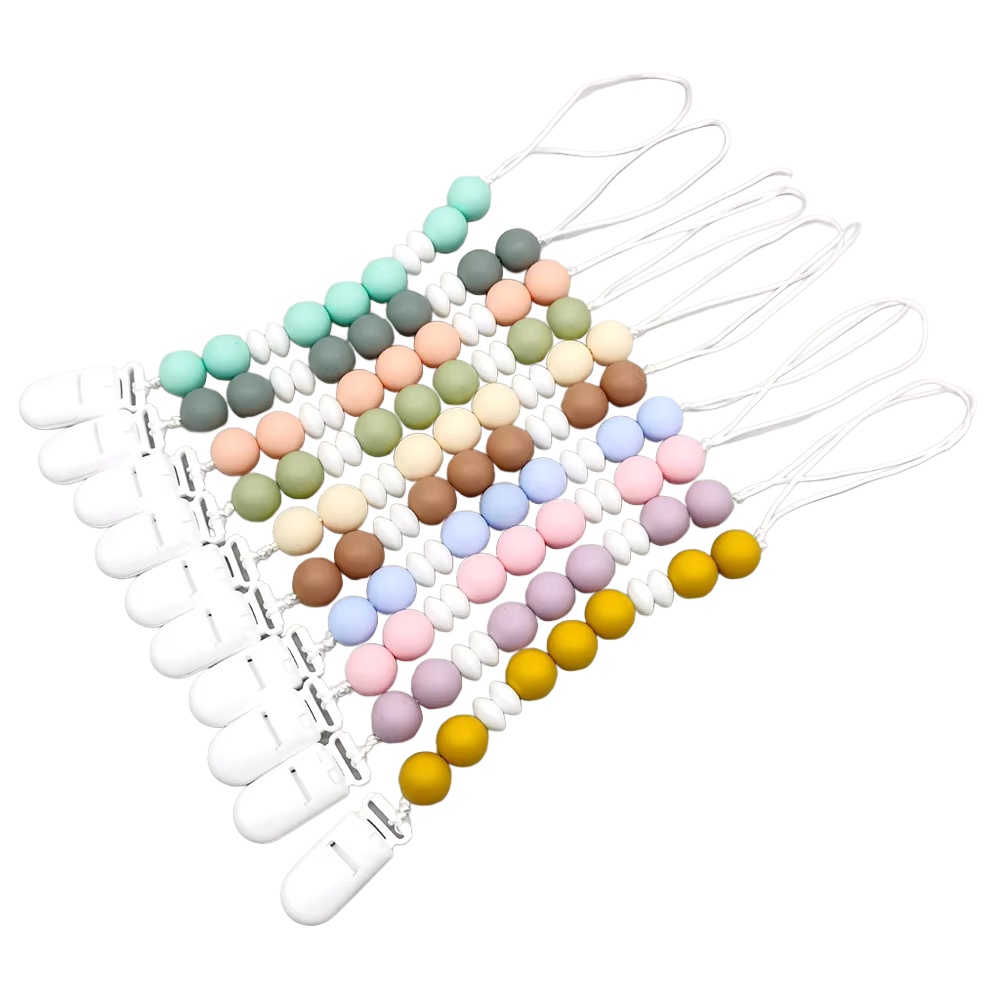Baby Food Pacifier - Clips de sucette en plastique pour
