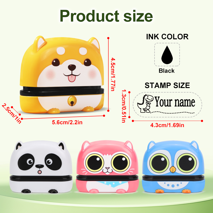 Tampon de nom mignon personnal - Baby Food Pouches avis et prix