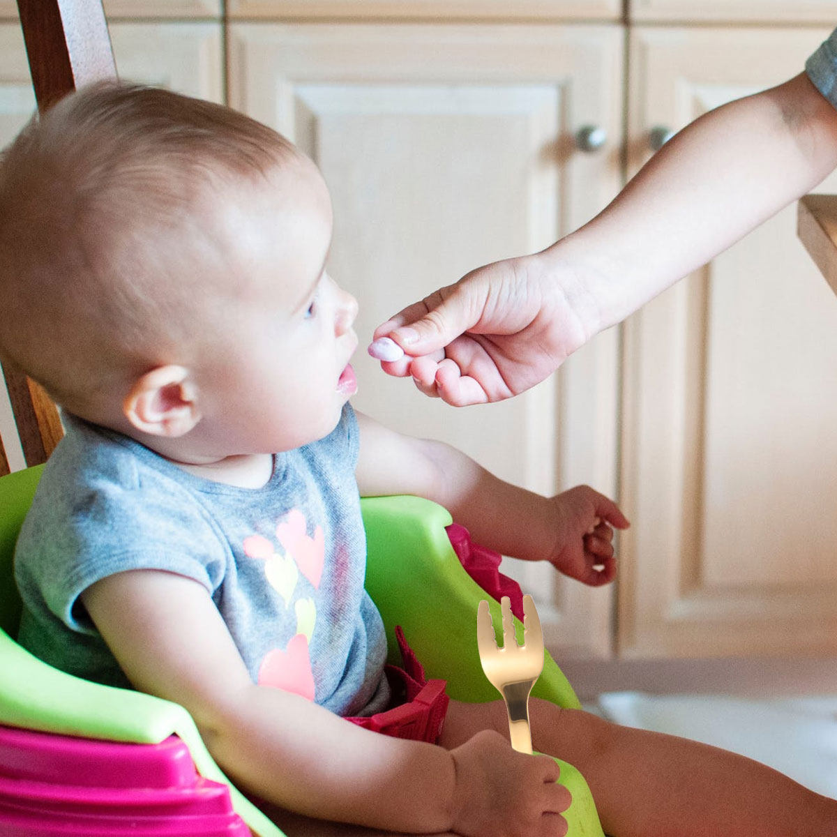 Fourchette en acier inoxydable - Baby Food In Restaurant avis et prix