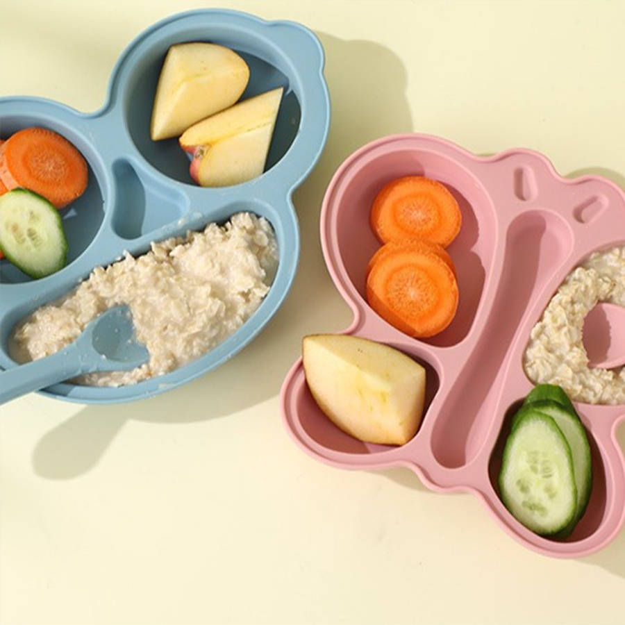 Assiette à manger en Silicone  - Baby Food Tracker avis et prix