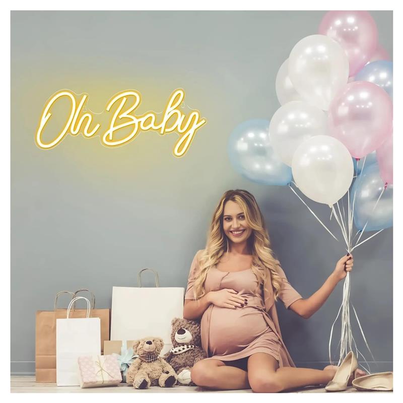 Panneaux néon Oh Baby pour déc - Baby Food In Restaurant avis et prix