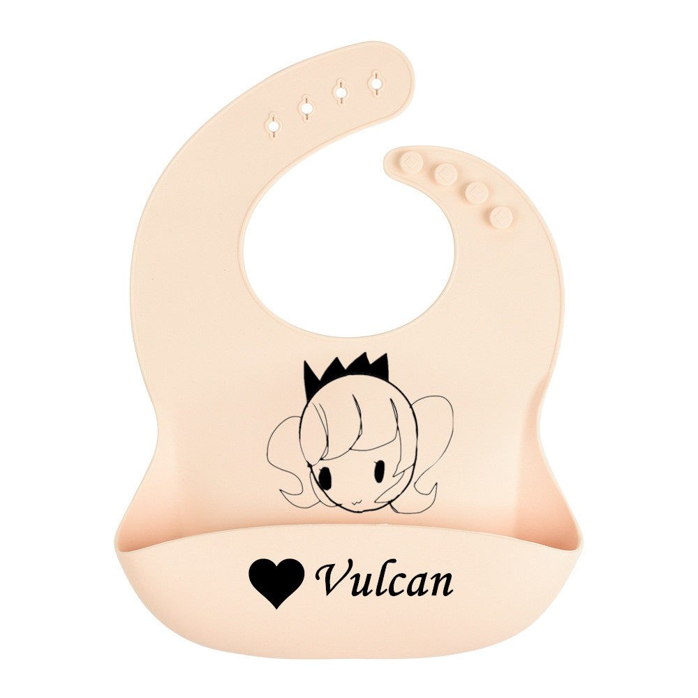 Bavoirs en silicone personnali - Baby Food Name avis et prix