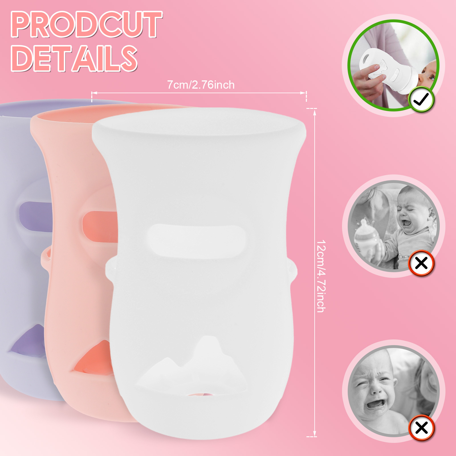 Manchons en Silicone couvercle - Baby Food Pouches avis et prix