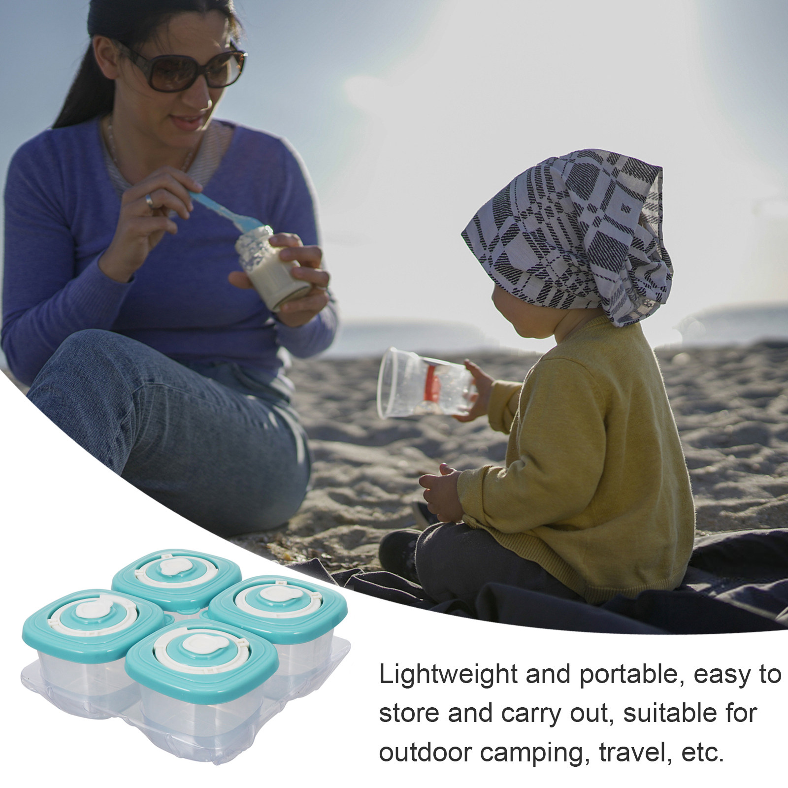4 boîtes de conservation pour  - Baby Food Quality avis et prix