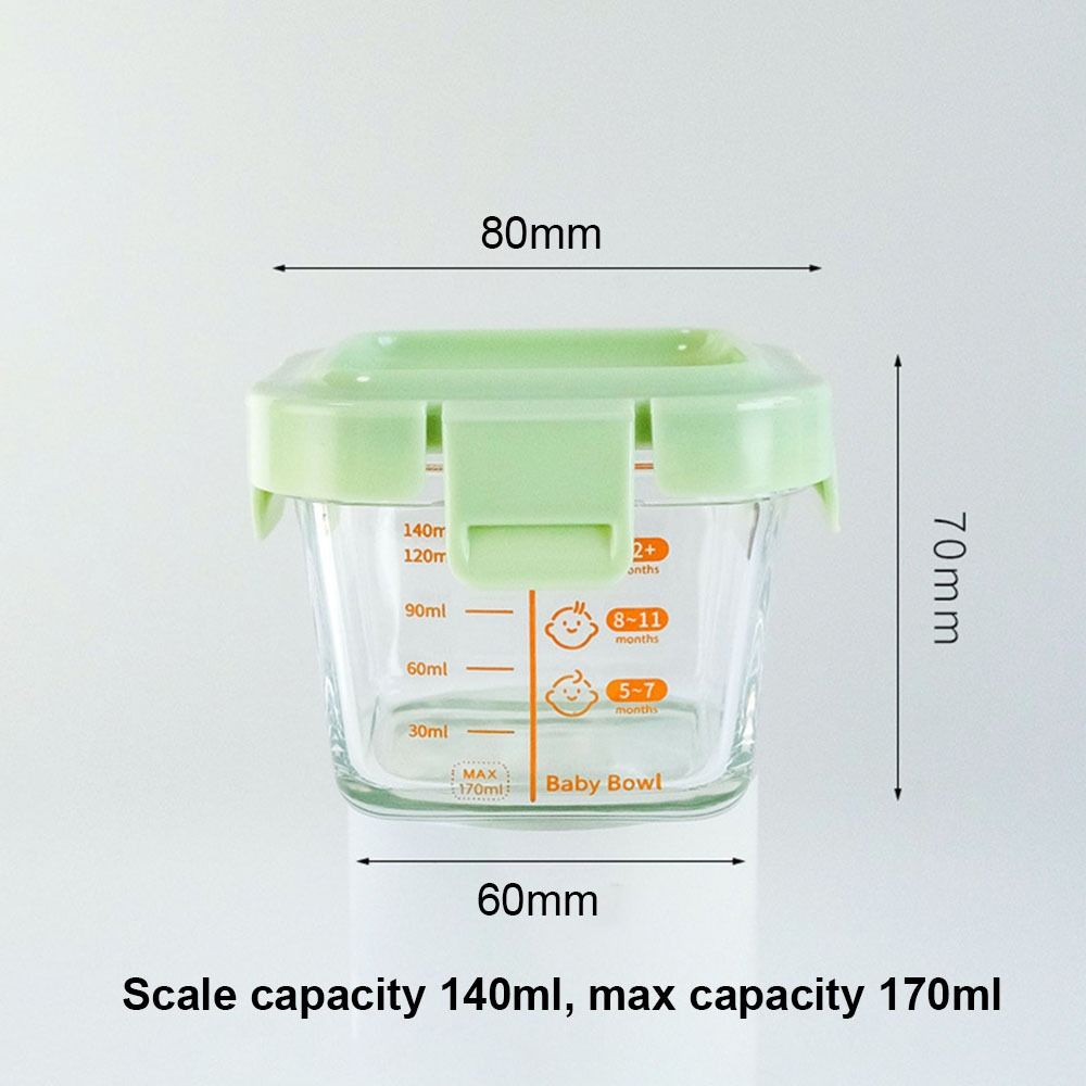 Nouveau 170ml boîte de stockag - Baby Food Glass Jar avis et prix