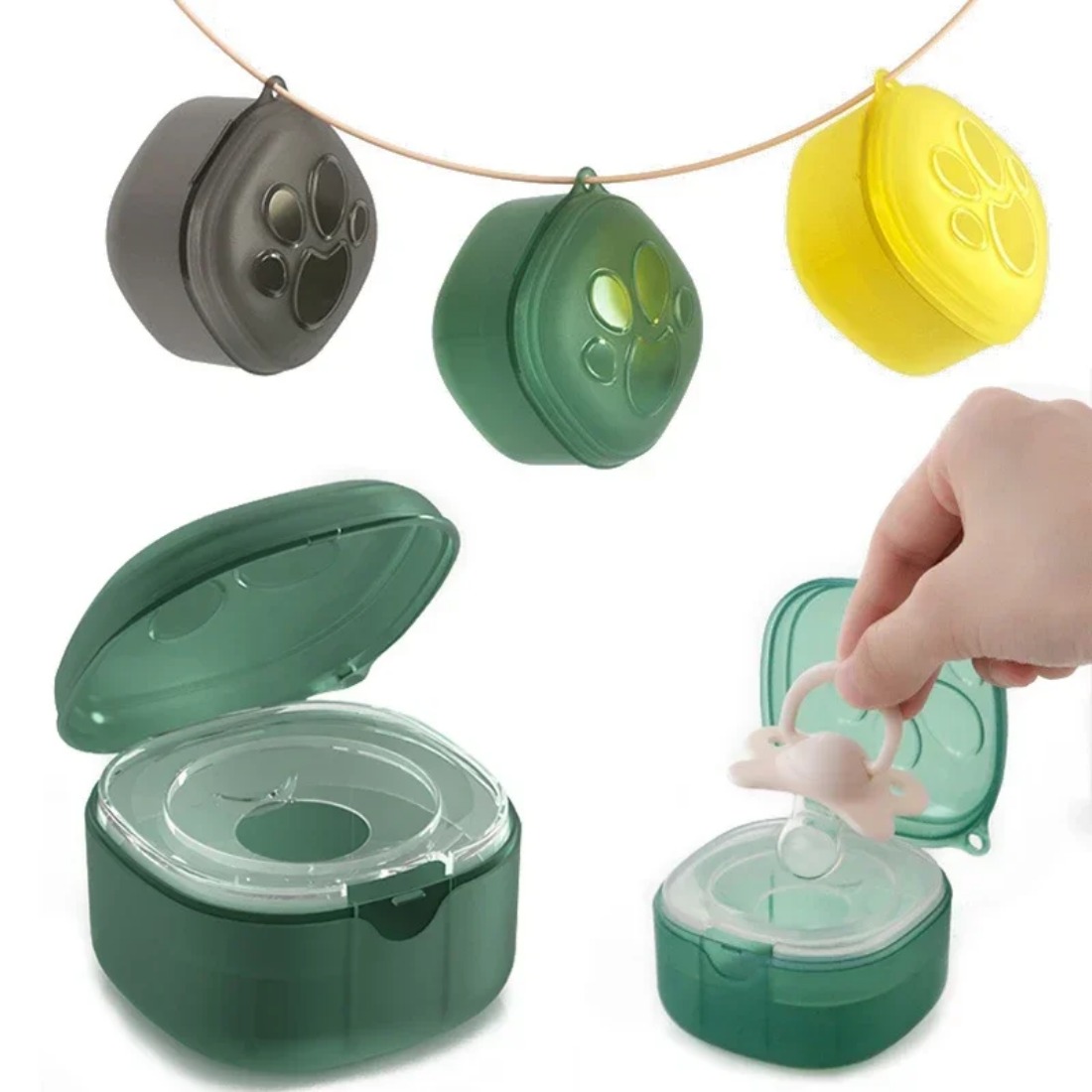 Boîte à sucette en Silicone de - Baby Food Pacifier avis et prix