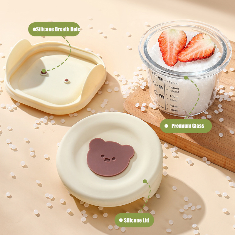 Boîte à déjeuner en verre à ha - Baby Food Glass Jar avis et prix