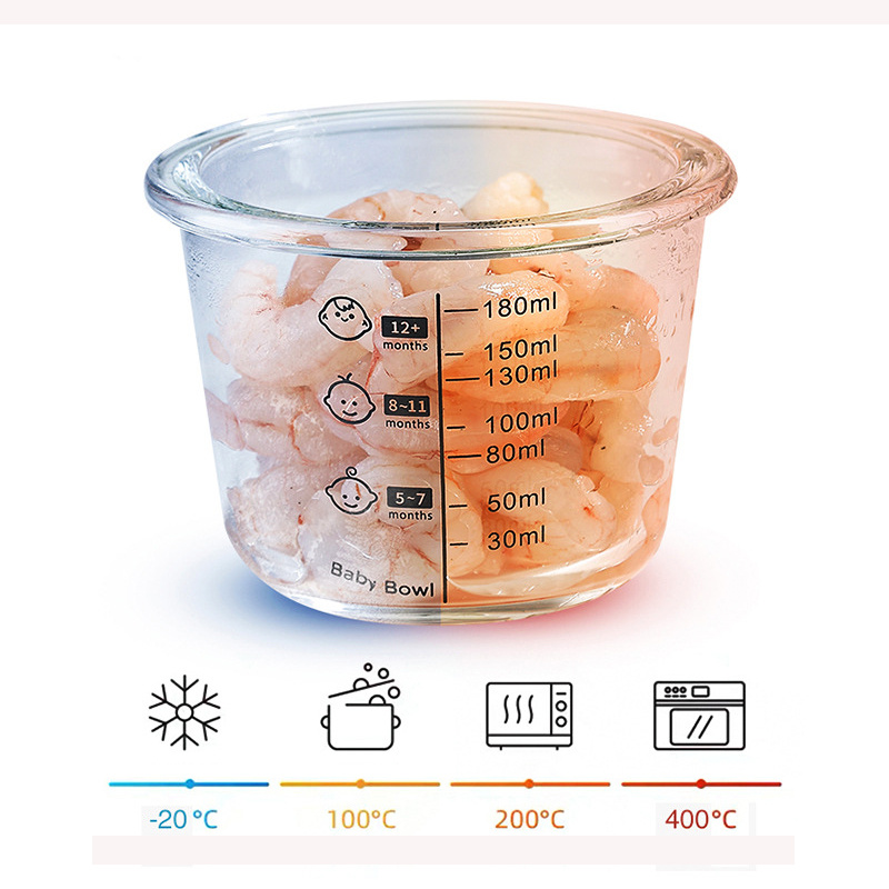 Boîte à déjeuner en verre à ha - Baby Food Glass Jar avis et prix