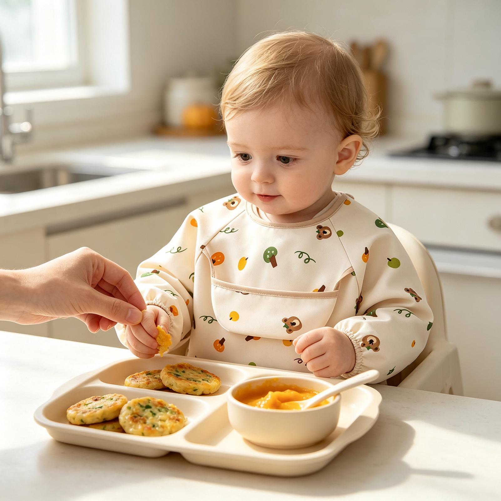 Bavoir pour enfant, doux, régl - Baby Food In Restaurant avis et prix