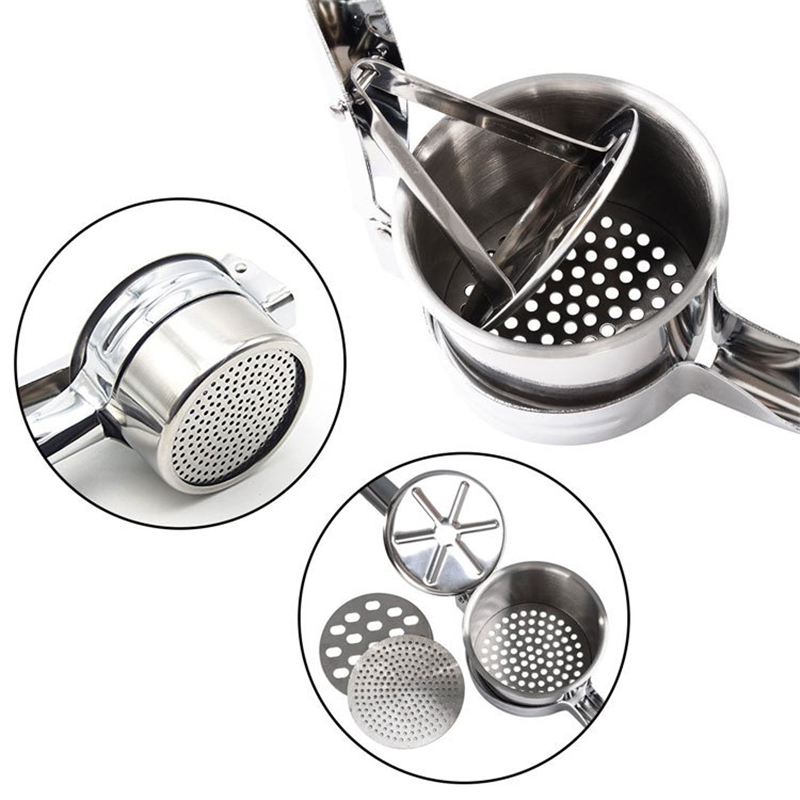 Presse-purée en acier inoxydab - Baby Food Masher avis et prix